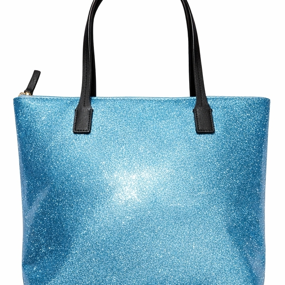 ✨👠 Kate Spade Mavis Street Jeralyn Glitter Mini Tote – Cinderella Blue! 👠✨ - Picture 2 of 6